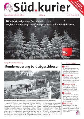 SÃ¼dkurier Nr.10 - SPD Kamen