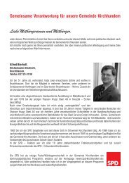 Alfred Bierhoff - SPD-Kirchhundem