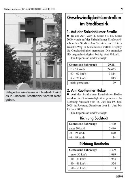 Ausgabe 2009-2 ohne Werbung - SPD-Braunschweig SÃ¼d-Ost ...