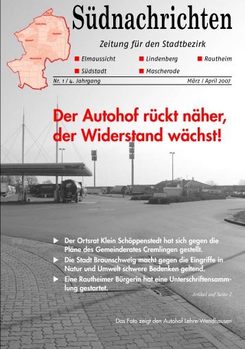 SÃ¼dnachrichten - SPD-Braunschweig SÃ¼d-Ost Mascherode | Rautheim