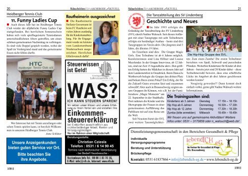 Ausgabe 2012-3 mit Werbung - SPD-Braunschweig SÃ¼d-Ost ...