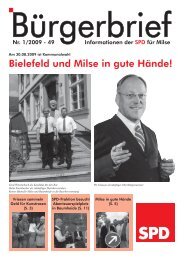 BÃ¼rgerbrief Ausgabe 1_2009 - SPD-Milse