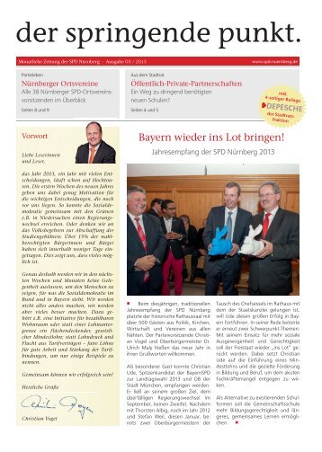 gibt es den "springenden Punkt" im pdf-Format... - SPD NÃ¼rnberg