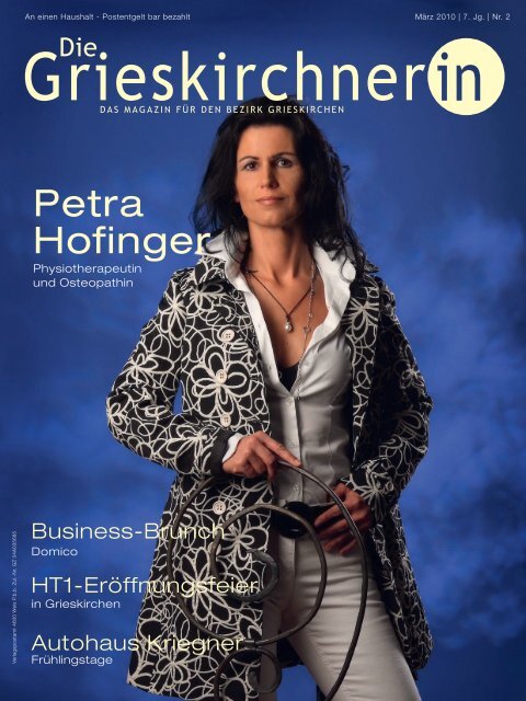 Petra Hofinger - Die Oberösterreicherin