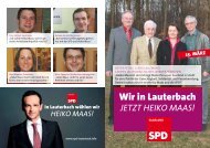 Wir in Lauterbach - SPD Saar