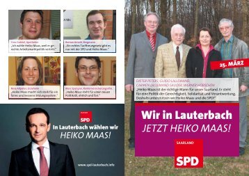 Wir in Lauterbach - SPD Saar