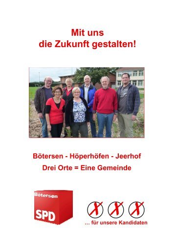 für unsere Kandidaten - SPD-Ortsverein Sottrum