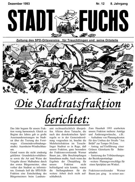Stadtfuchs Ausgabe12 - SPD-Treuchtlingen