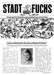 Stadtfuchs Ausgabe9 - SPD-Treuchtlingen