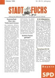 Ausgabe 28/1999 - SPD-Treuchtlingen