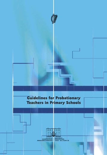 Guidelines for Probationary Teachers in Primary Schools - National ...