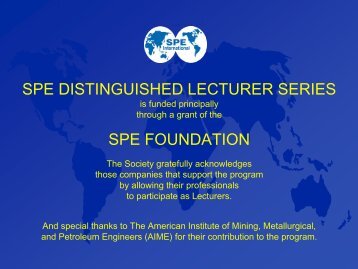 Drilling with Casing - Society of Petroleum Engineers