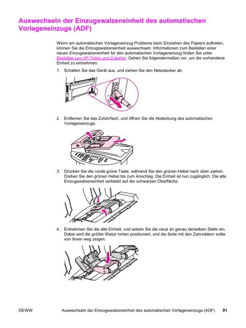 HP LaserJet 3020, 3030 user guide - DEWW - Dig it!