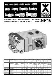hochdruck-plungerpumpen baureihe high-pressure plunger pumps ...