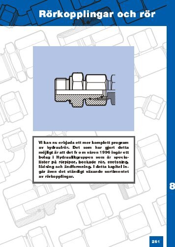 RÃ¶rkopplingar och rÃ¶r 8 - Specma Hydraulic