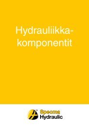 Hydrauliikkakomponentit - Specma Hydraulic