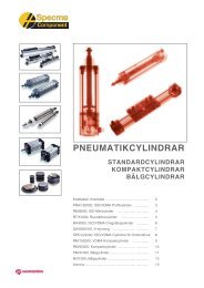 PNEUMATIKCYLINDRAR - Specma Hydraulic