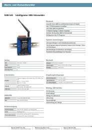 SSM-530 Intelligenter SMS-Störmelder - Spectra (Schweiz)