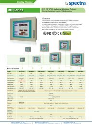 DM Series - Spectra Computersysteme GmbH