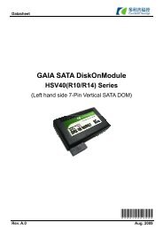 GAIA SATA DOM HSV40(R10/R14), Left hand side 7-Pin Vertical