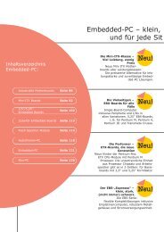 Embedded-PC - Spectra Computersysteme GmbH