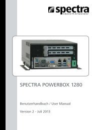 Handbuch Spectra PowerBox 1280 V.1 Mini-PC