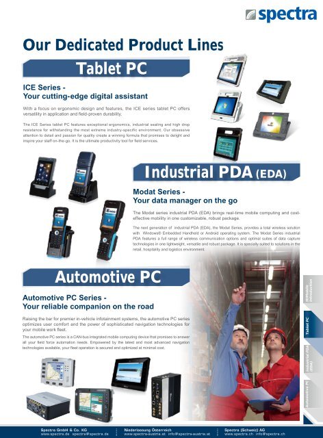 Tablet PC - Spectra Computersysteme GmbH