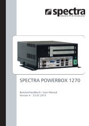 SPECTRA POWERBOX 1270 - Spectra Computersysteme GmbH