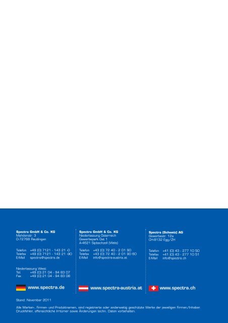 Dezentrale Feldbus E/A-Module - Spectra Computersysteme GmbH