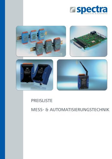 PREISLISTE MESS- & AUTOMATISIERUNGSTECHNIK - Spectra ...