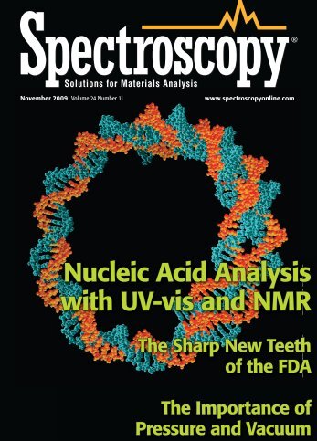 Nucleic Acid Analysis with UV-vis and NMR - Spectroscopy