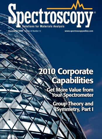 2010 Corporate Capabilities - Spectroscopy