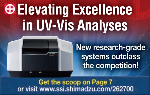 Elevating Excellence in UV-Vis Analyses - Spectroscopy