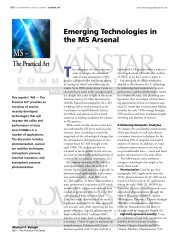 MS â - Chromatography Online