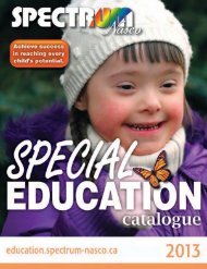 Special Education Catalogue - SPECTRUM Nasco Shopping Mall ...