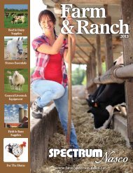 Farm & Ranch Catalogue - SPECTRUM Nasco Shopping Mall ...