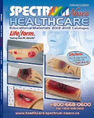 Healthcare Catalogue - SPECTRUM Nasco Shopping Mall Divisions