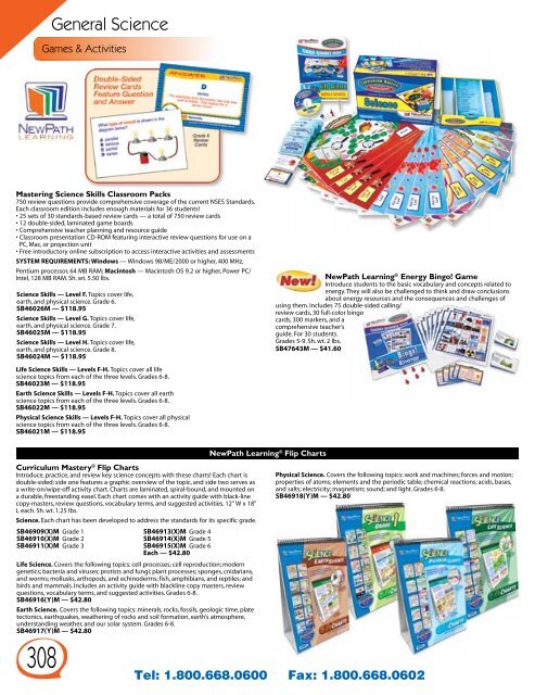 educational materials - SPECTRUM Nasco Shopping Mall Divisions