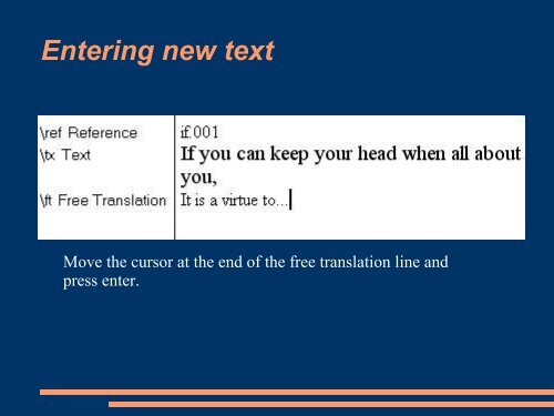 Introduction to a Field Linguist's Toolbox - Computational Linguistics ...