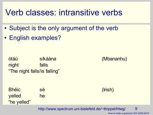 Phrases and constituent structures - Universität Bielefeld