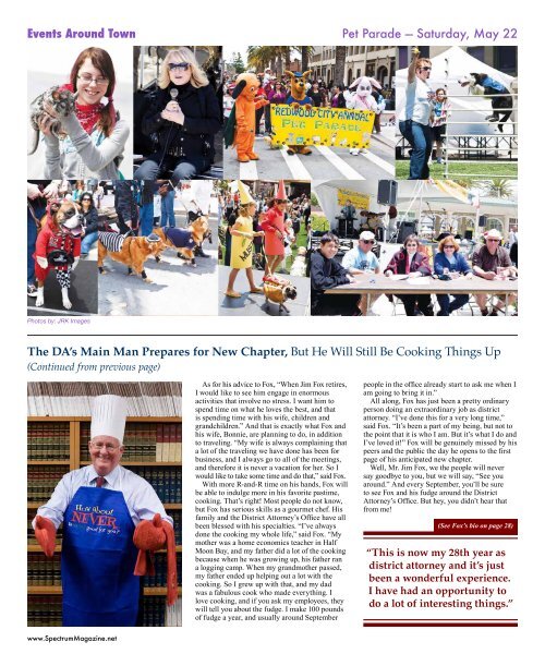 Retiring - The Spectrum Magazine - Redwood City's Monthly ...