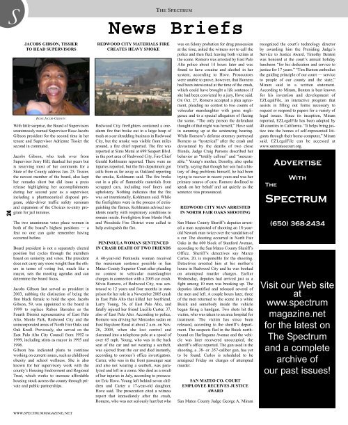 S - The Spectrum Magazine - Redwood City's Monthly Magazine ...