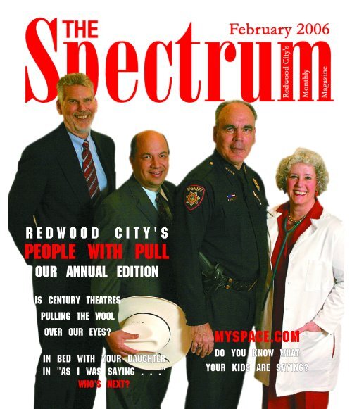 PEOPLE with PULL - The Spectrum Magazine - Redwood City's ...