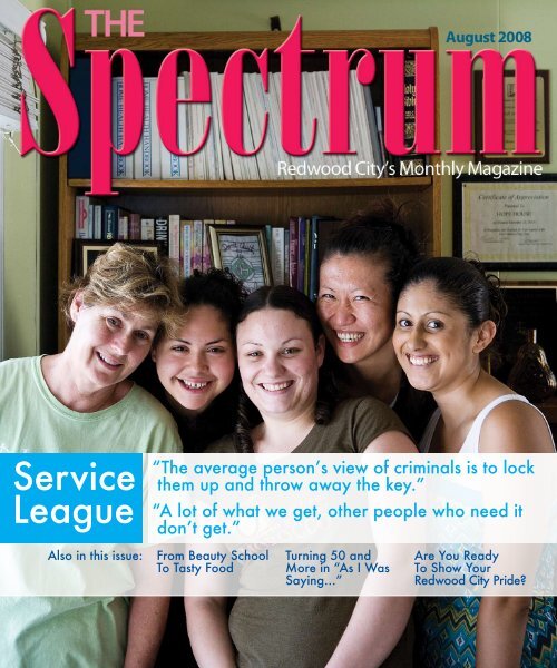 Service League - The Spectrum Magazine - Redwood City's Monthly ...