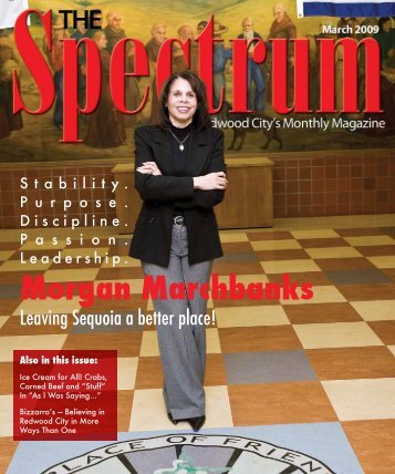 Morgan Marchbanks - The Spectrum Magazine - Redwood City's ...