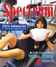 Chris Sakelarios - The Spectrum Magazine