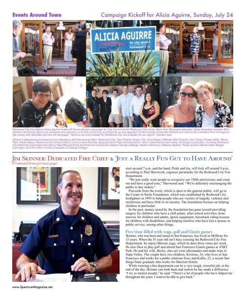Download - The Spectrum Magazine - Redwood City's Monthly ...