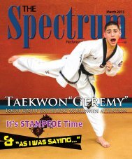 TaekwonâGeremyâ - The Spectrum Magazine - Redwood City's ...