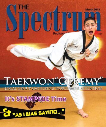 TaekwonâGeremyâ - The Spectrum Magazine - Redwood City's ...