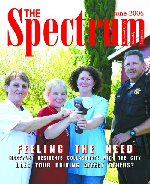 F e e l i n g t h e n e e d - The Spectrum Magazine - Redwood City's ...